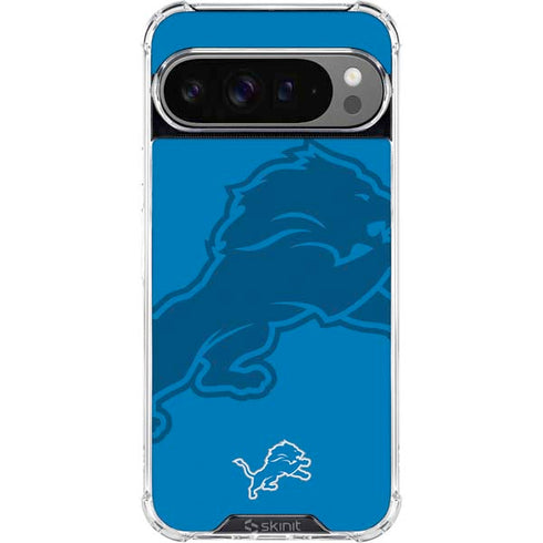 NFL Detroit Lions Double Vision Google Pixel 10 Pro XL Clear Case